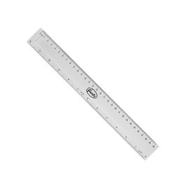 Regla Forofis Plastico 30 Cm Transparente (Set de 25)