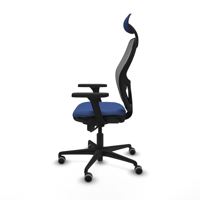 PIQUERAS Y CRESPO Silla de oficina Jorquera Azul Marino y Gris PIQUERAS Y CRESPO Silla de oficina Jorquera Azul Marino y Gris
