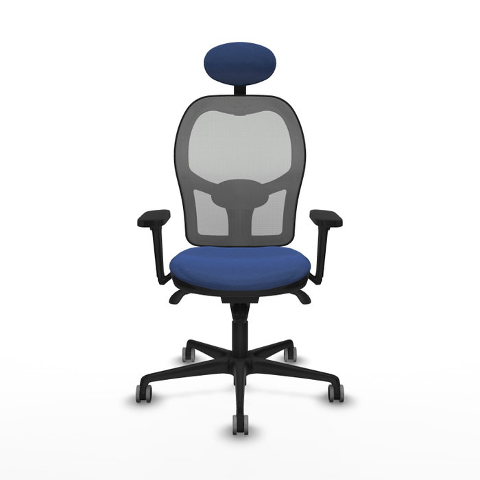PIQUERAS Y CRESPO Silla de oficina Jorquera Azul Marino y Gris PIQUERAS Y CRESPO Silla de oficina Jorquera Azul Marino y Gris