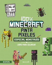PLANETA JUNIOR, 100% Minecraft. Pinta píxeles. Especial monstruos