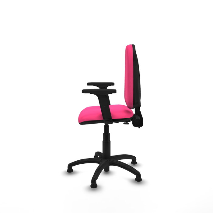 PIQUERAS Y CRESPO Silla de oficina Aýna Rosa con Brazos 2D PIQUERAS Y CRESPO Silla de oficina Aýna Rosa con Brazos 2D