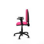 PIQUERAS Y CRESPO Silla de oficina Aýna Rosa con Brazos 2D