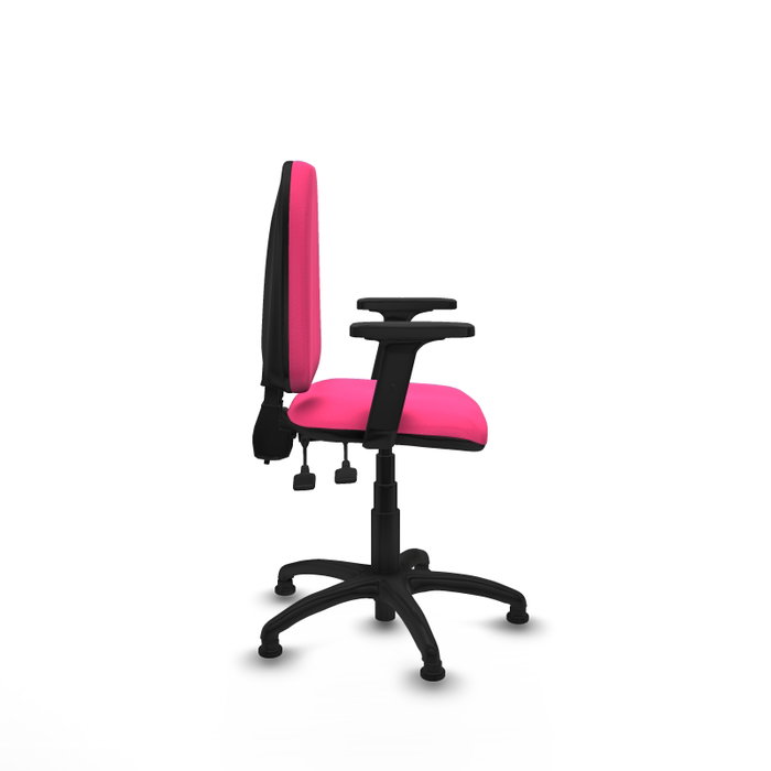 PIQUERAS Y CRESPO Silla de oficina Aýna Rosa con Brazos 2D PIQUERAS Y CRESPO Silla de oficina Aýna Rosa con Brazos 2D