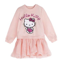 Cerdá Sudadera French Terry Tul Hello Kitty Niña 6 Años