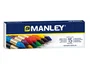 Manley Ceras de Colores Surtidos 60mm Estuche de 15 Unidades