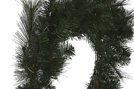 DKD Home Decor Corona Navidad Verde 56 x 56 cm (2 Unidades) 12 cm Profundidad