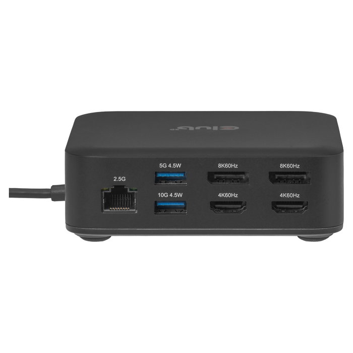 CLUB-3D CSV-2542 Docking Station 12 en 1 con DisplayLink, 8K60Hz y PD 100W