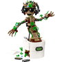 LEGO 76297 Groot Bailarín Marvel Juguete Construible Interactivo con Figura Articulada y Accesorios para Niños +10 Años