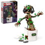 LEGO 76297 Groot Bailarín Marvel Juguete Construible Interactivo con Figura Articulada y Accesorios para Niños +10 Años