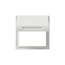 GIRA 065466 Adaptador con tapa abatible TX44 (WG UP) blanco puro