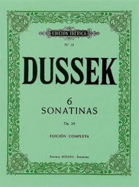 BOILEAU, 6 Sonatinas Op. 20 - Dussek