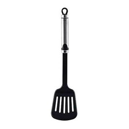 San Ignacio Espátula ranurada Experto de acero inoxidable y nylon, 35 cm