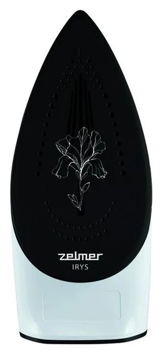 Zelmer Irys ZIR3100 Plancha de vapor cerámica 3000W Blanco y negro Zelmer Irys ZIR3100 Plancha de vapor cerámica 3000W Blanco y negro