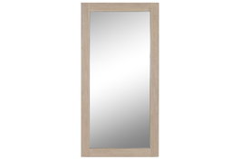 DKD Home Decor Espejo de Olmo Macizo 90x5x180 Natural