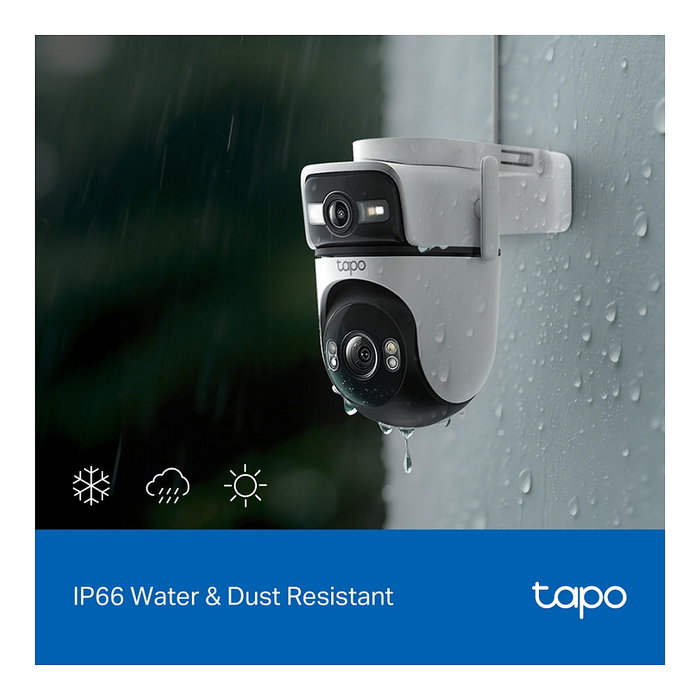 Tp-Link Tapo C545D Cámara de Seguridad Exterior Doble Lente 2K