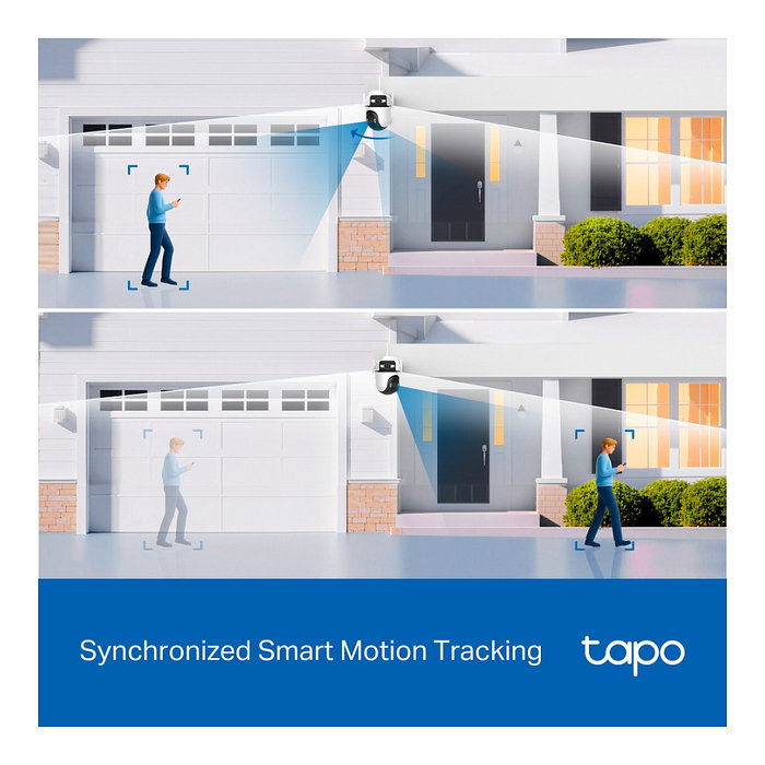 Tp-Link Tapo C545D Cámara de Seguridad Exterior Doble Lente 2K