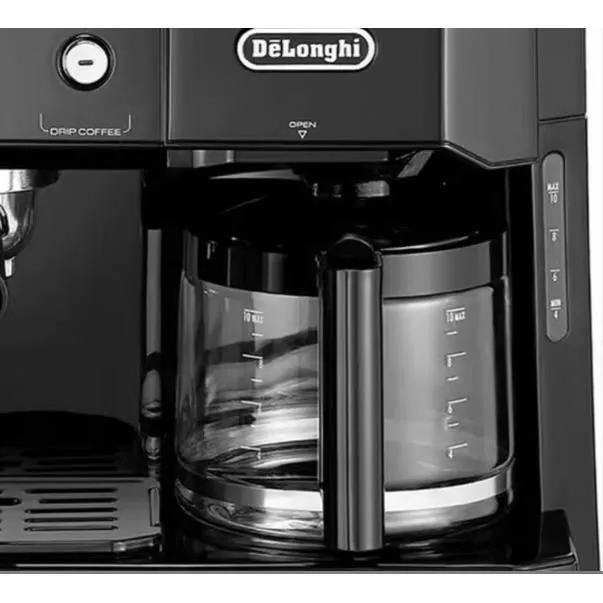 Delonghi BCO416.1.B Cafetera espresso combinada Negra