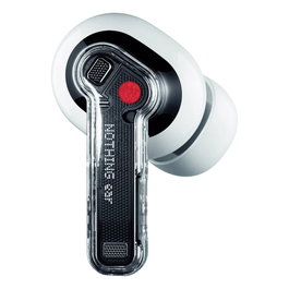 Nothing Ear (2) ANC Auriculares TWS Inalámbricos, Cancelación Activa de Ruido, Hi-Res Audio con LHDC 5.0, Bluetooth 5.3, Blanco Transparente