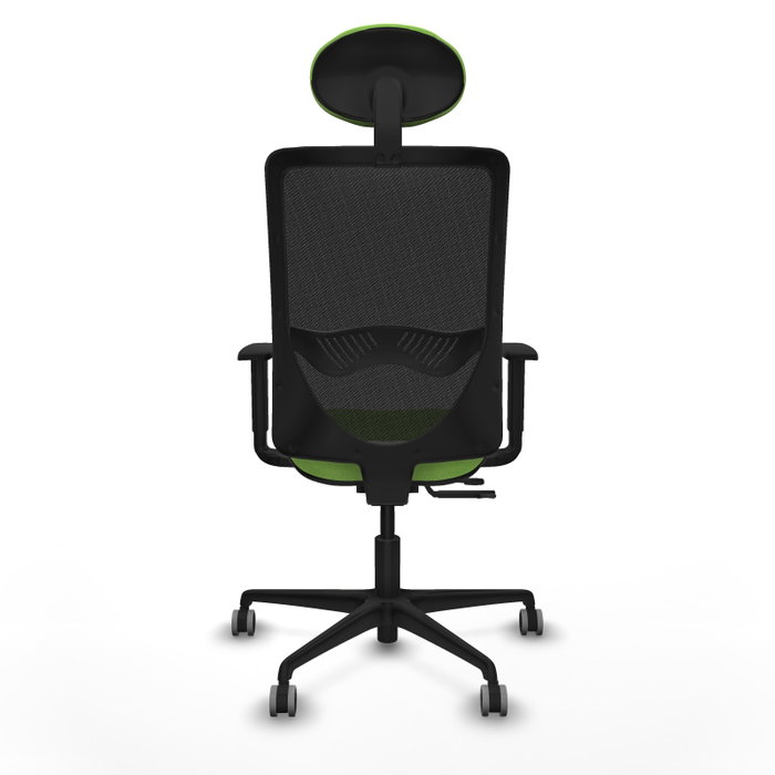 PIQUERAS Y CRESPO Silla de oficina Zulema con mecanismo Sincro/Traslack, color Pistacho y Negro PIQUERAS Y CRESPO Silla de oficina Zulema con mecanismo Sincro/Traslack, color Pistacho y Negro