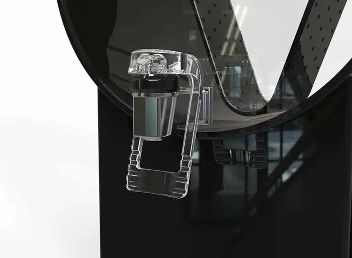 ROSSETO - LD181 - DISPENSADOR PREMIUM PARA BEBIDAS REDONDO CON INFUSOR (11,4L9 - (29.85 x 24.77 x 44.7 cm) - NEGRO