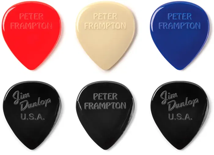 Dunlop Púas Signature Peter Frampton Vintage Jazz Teardrop Dunlop Púas Signature Peter Frampton Vintage Jazz Teardrop