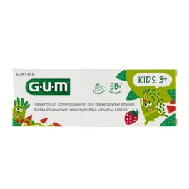 GUM Kids Pasta Dental Infantil con Flúor y Sabor Fresa 50ml