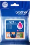 Brother Cartucho de Tinta LC521M Magenta