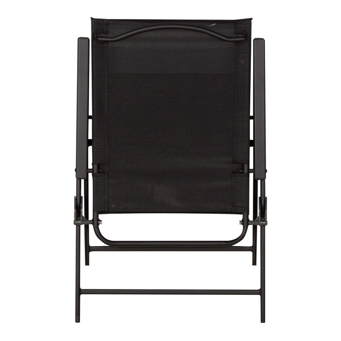 Color Baby Aktive-Pk 2 Sillas de Jardín Plegables de Textileno, 47x64x95 cm