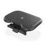 Aisens Reposapiés FRT02-267 Inclinable y Altura Ajustable Negro