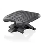 Aisens Reposapiés Ergonómico Inclinable y Ajustable Negro