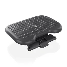 AISENS - REPOSAPIES INCLINABLE Y ALTURA AJUSTABLE, NEGRO
