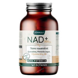WEBOTANIX Nad+Resveratrol Fórmula 60 Caps