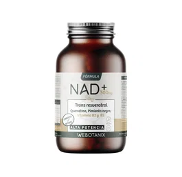 WEBOTANIX Nad+Resveratrol Fórmula 60 Caps