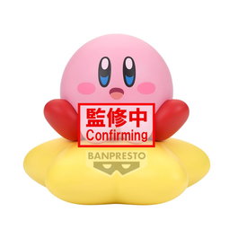 Banpresto Sofvimates Figura Kirby Warp Star de Vinilo Suave 14-16cm Coleccionable