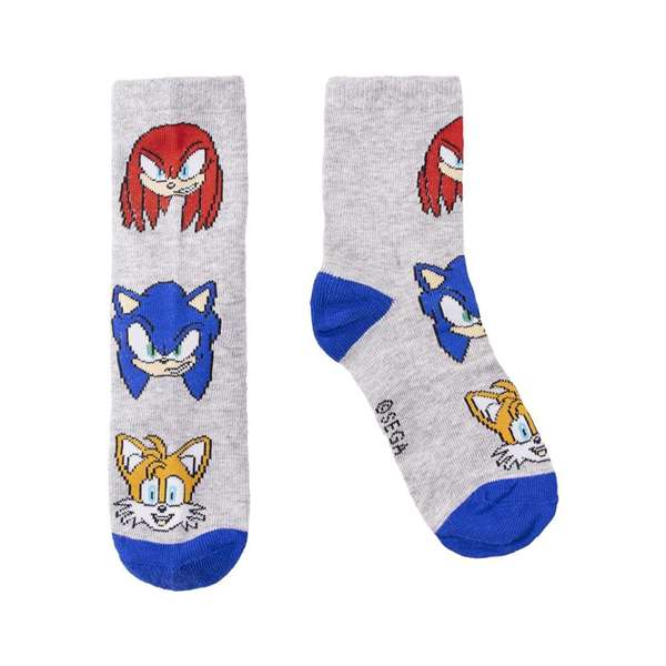 Cerdá Calcetines pack 3 piezas Sonic en caja Talla 35/41 86% Algodón Cerdá Calcetines pack 3 piezas Sonic en caja Talla 35/41 86% Algodón