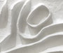 DKD Home Decor Pedestal MDF Papel Mache 3D Blanco