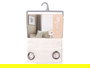 Giftdecor Cortina Blanca Transparente 140 x 260cm Poliester Lino (Set de 6)