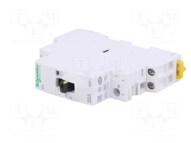 Schneider Electric ICT Contactor 2-polar 25A 230÷240VAC NA x2