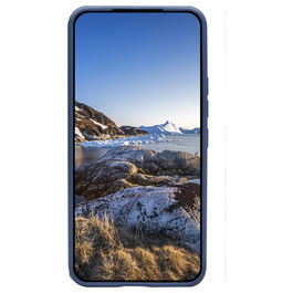 Dbramante1928 Funda para Samsung Galaxy S22 - Carcasa Trasera de Plástico Reciclado - Azul Pacífico - Alemán