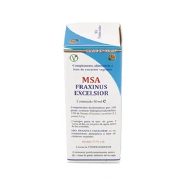 Herboplanet MSA - Fraxinus Excelsior Yemas 50ml - Complemento Alimenticio para la Función Normal de las Articulaciones y del Tracto Urinario