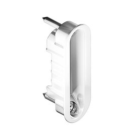 KOBLENZ Cerradero Mecánico Spinoff Basic para Puertas de Interior - Acero - Acabado Blanco Mate (Ref. 797.483)