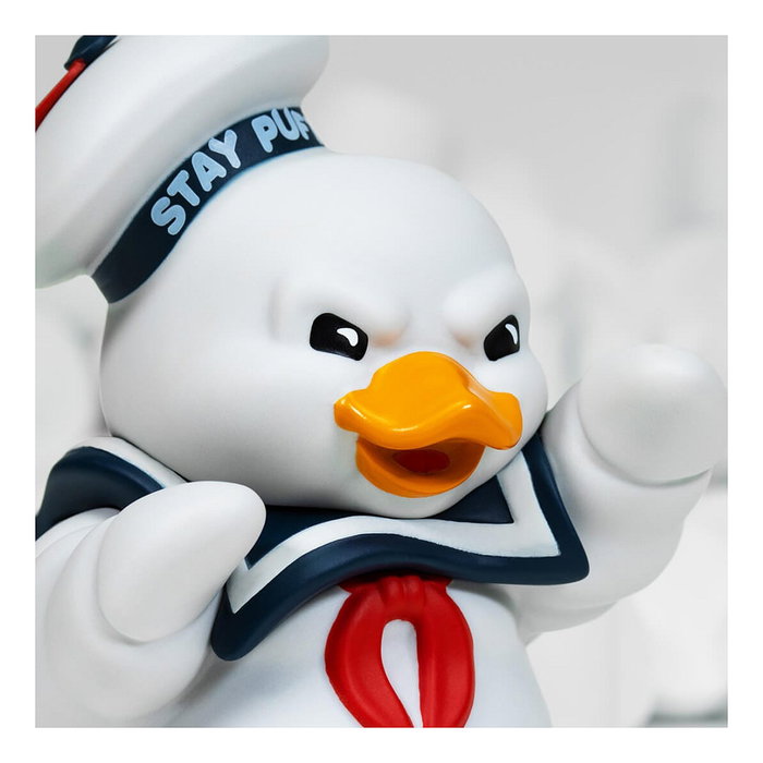 TUBBZ Figuras coleccionables TUBBZ 5056280454533 - Ghostbusters Stay Puft Marshmallow Man, 9 cm, Vinilo PVC, Azul, Rojo, Blanco, Caja con ventana