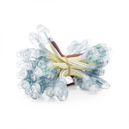 Epistar Pixel LED 0.1W 2Lm 12Mm 5V Amarillo [DE-PIX-12-Y] (Cadena 50 Unidades)