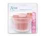 KioKids Dosificador de Leche en Polvo Giratorio Rosa 300 mL para Bebés +0 Meses Colección Soft Nordic