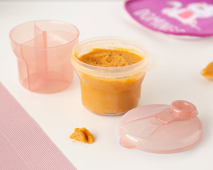 KioKids Dosificador de Leche en Polvo Giratorio Rosa 300 mL para Bebés +0 Meses Colección Soft Nordic KioKids Dosificador de Leche en Polvo Giratorio Rosa 300 mL para Bebés +0 Meses Colección Soft Nordic