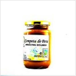 CAL VALLS Compota de Pera 350g Eco Sin Azúcar Añadida