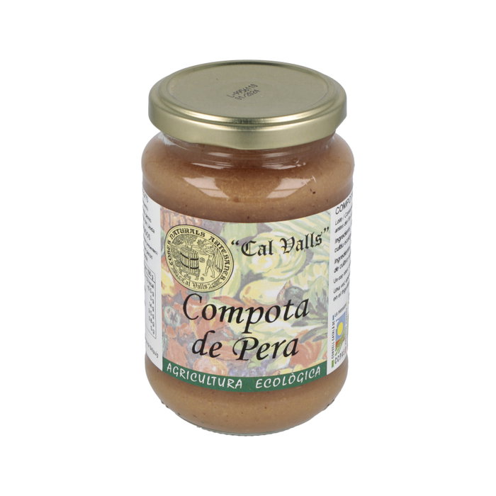 CAL VALLS Compota de Pera Eco 350g Sin Azúcar Añadido CAL VALLS Compota de Pera Eco 350g Sin Azúcar Añadido