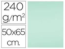 Liderpapel Cartulina Verde 50x65 cm 240g/m2