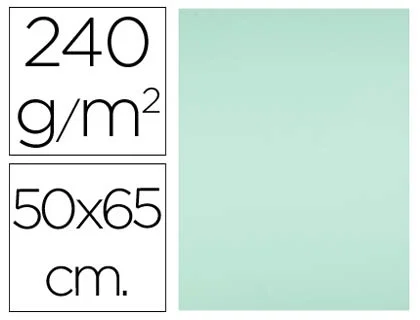 Liderpapel Cartulina Verde 50x65 cm 240g/m2 Liderpapel Cartulina Verde 50x65 cm 240g/m2
