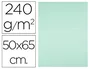 Liderpapel Cartulina Verde 50x65 cm 240g/m2